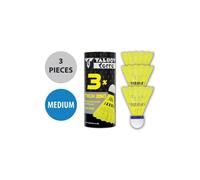 Talbot-Torro Tech 350 Medium Nylon Shuttlecocks - 3 Pack