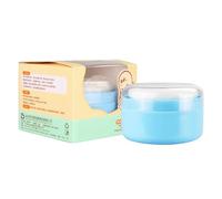 Talc Holder in - Elegant Bathroom Dusting Jar Refillable Cosmetic Container | Soft Distener with Lid, Ideal for Storage Vanity, IG Use