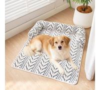 TALCON Calming Pet Couch Cover, Washable Anti-Slip Foldable Pet Dog Sofa Bed Furniture Protector, Large Dogs Bed Mat Medium Cat Sofa Cushion, Puppy Kitten Sleep Pad (Grey,60x80cm)