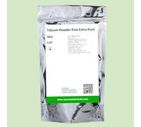 Talcum Powder, Fine and Extra Pure, Source Chemicals Ltd, 500g, Foil