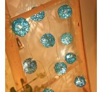 TaLcuS Fairy Lights LED String Lights Indoor Diameter Cotton Ball String Lights White Xmas Fairy Lights Starry Wall Light Wedding Party Home Christmas Decoration(C,1.5M)