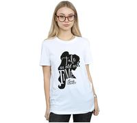 Tale As Old As Time Cotton Boyfriend T-Shirt Disney White XL