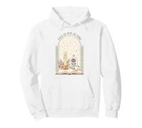 Tale As Old As Time Rose Candle and Book Pullover Hoodie