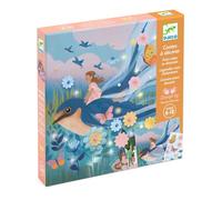 Djeco DJ09429 Colouring Tale Thumbellina