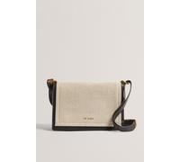 TALEA Herringbone Canvas Crossbody Bag Ted Baker Brown One Size