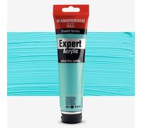 Amsterdam Expert Series Acrylic Paint Tube - 150 ml Turquoise Green 661 - Professional Grade Heavy Body Pigment - Lightfastness +++ - Versatile for Multiple Surfaces