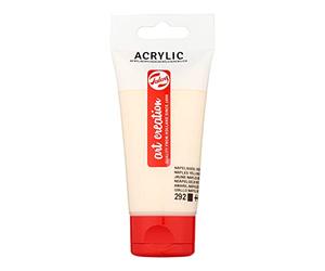 Talens Art Creation Acrylic Colour - Naples Yellow Red Light 292-75 ml Tube - Opaque - Excellent Lightfastness - Versatile for Canvas, Paper, Wood, Stone