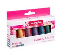 Talens Art Creation Acrylic colour set Metallic | 6 x 12 ml