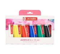 Royal Talens Art Creation Acrylic Paint Set - 6 Tubes 75ml 6 Colours