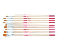 Talens Art Creation Art Creation Brush Set Filament 10 Mix, canvas, Brown, Stück-4x Rund, 2X Katzenzunge, 4X Flach (Polyester)