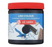 Talens Art Creation Lino Colour - Linoleum Paint Black 250 ml - Water-Based with High Pigmentation and Lightfast