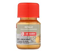 Talens Art Creation Metallic - Quick-Drying Lemon Gold Paint 30 ml - Water-Resistant for Various Surfaces