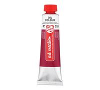 Talens Art Creation Oil Colour - Carmine 318-40 ml Tube - Semi-Opaque with Good Lightfastness - Suitable for All Oil Painting Techniques
