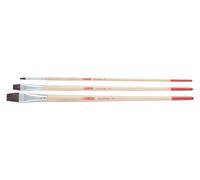 Talens Art Creation Ox Hair Flat Brush 3-Piece Set