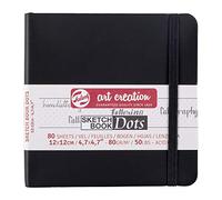 Talens Art Creation Dotted Sketchbook 80 Sheets, 10 cm x 10 cm Size