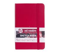 Royal Talens : Art Creation : Hardback Sketchbook : 9x14cm : Red