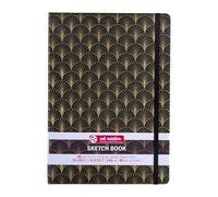 Talens Art Creation Sketchbook - Art Deco - 21 x 29.7 cm - 80 Sheets - 140 g - Ideal for Drawing and Journaling
