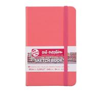 Talens Art Creation Sketchbook 80 Sheets, 9 cm x 14 cm, Coral Red