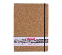 Talens Art Creation - Sketchbook Cork 21x29.7 cm - 140 g/m² - 80 Sheets - Acid Free Paper for Drawing, Writing journals and Mixed Media