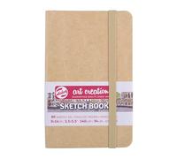 Talens Art Creation Sketchbook Kraft Paper Cover, 80 Sheets, 9 cm x 14 cm