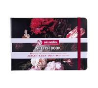 Talens Art Creation - Sketchbook Still Life Flowers Glass Vase- 21x14.8cm- 140g/m²- 80 Sheets- Ideal for Pastel Pencil Acrylic Tempera