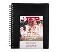 Talens Art Creation Spiral Sketchbook 80 Sheets, 21.5 cm x 28 cm