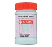 Talens Art Creation Vintage Chalk Sea Green 6024-100 ml - Matte Finish Interior Chalk Paint - Ideal for Wood - Vintage Look - Mixable Colours