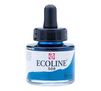 Talens Ecoline Liquid Watercolor 30 ml Pipette Jar - Prussian Blue (11255081)