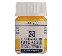 Talens Gouache Extra Fine Quality - 16 ml Yellow 200 - Highly Pigmented Matt Finish Paint
