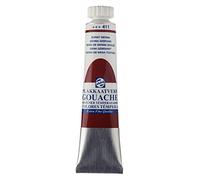 Talens Gouache Extra Fine Quality - Burnt Sienna 411 - Highly Pigmented Matte Finish - 20 ml Tube