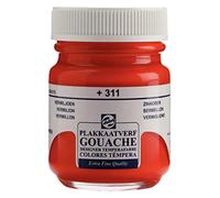 Talens Gouache Extra Fine Quality Bottle 50 ml Vermilion 311