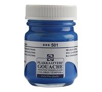 Talens Light blue cyan - GOUACHE PAINT 50ml JAR