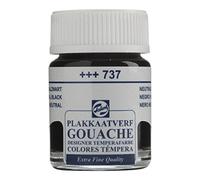 Talens Neutral black - GOUACHE PAINT 16ml JAR