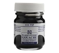 Talens Neutral black - GOUACHE PAINT 50ml JAR