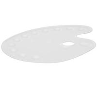 TALENS - Oval Plastic Palette 36 x 27 cm