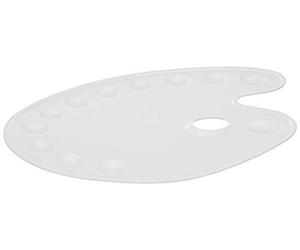 TALENS - Oval Plastic Palette 36 x 27 cm