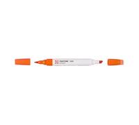 Talens | Pantone Marker 1505 | Dual-Tip Pen with Brush and Chisel Nib | Water-Based, Pigmented Ink in 108 Pantone Colors