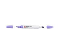 Talens | Pantone Marker 2645 | Dual-Tip Pen with Brush and Chisel Nib | Water-Based, Pigmented Ink in 108 Pantone Colors