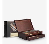 Talens : Rembrandt Watercolour Paint : Master Set : 42 Half Pan Wooden Box Set