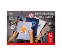 Talens Toned Mix Paper Pad Cold Colours - Sizes Listed A4
