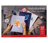 Talens Toned Mix Paper Pad Cold Colours - Sizes Listed A4