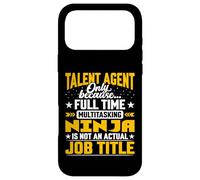 Talent Agent Job Title - Funny Talent Representative Manager Case for iPhone 17 Pro Max