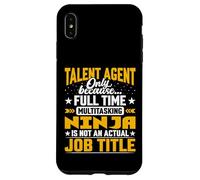 Talent Agent Job Title - Funny Talent Representative Manager Case for iPhone XS Max
