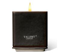 TALENT CANDLES Scented Candles Ceramics Square Cup Long Burn Time Natural Soy Wax Candles Perfect Women & Men Birthday Gifts (Dark Leather & Oud)