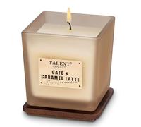TALENT Scented Candle, Café & Caramel Latte, 7.05oz