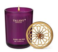 TALENT Scented Candles, Natural Soy Wax Aromatherapy Candle, 8.4oz Traditional Style, Candles Gifts for Women & Men, Home Decor, Dark Orchid & Vanilla