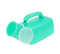 Talent Star Urinals for Men 1200 ML Male Urinal with Lid Reusable Plastic Men Elderly Urinal Accessories for Home Urinals for Men with Lid Urinal Bottle Plastic Bottles 2pcs Green