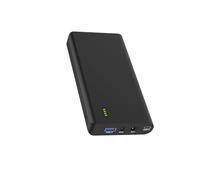 TalentCell 12v Lithium ion Battery Pack NB7102, Rechargeable 17500mAh 64.75Wh Li-ion Power Bank with DC 24/19/5V and USB-C 5/9/12/15/20V Output for Laptop, Notebook, Smartphone, Camera and more, Black