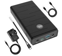 Talentcell 12V Lithium-Ion Battery Pack, Portable Power Bank with Digital Display,PD 45W USB-C &18W USB-A,76.65Wh, DC 5V 5A Output for Raspberry Pi 5,LED Strip,Telescope &Spectra Pump