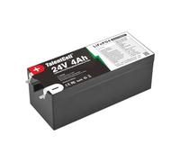 TalentCell LiFePO4 Battery, 24V 4Ah, Rechargeable | 25.6V, 96Wh, Lithium Iron Phosphate